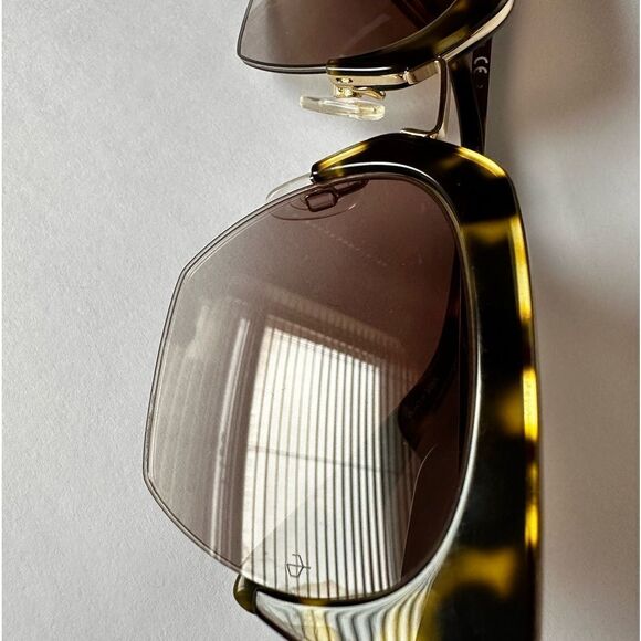 RAG and Bone Sunglasses RNB 1007S size 51 21 brown tortoiseshell Brat Girl NWOT - Picture 8 of 15